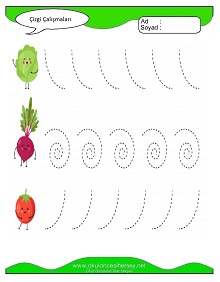 Çizgi Çalışma Sayfaları